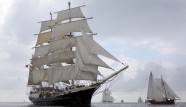 Tall Ship Tenacious under sails