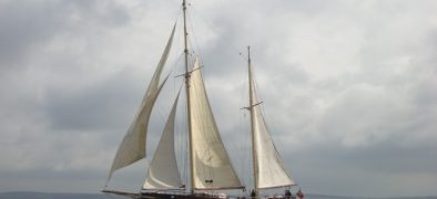 Maybe under sail