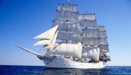 Tall Ship Christian Radich under sail