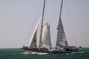 Sailing Vessel Esprit under sails