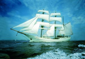 Tall Ship Artemis Sailing